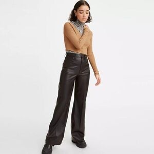 Levi’s 70s Faux Leather Pants